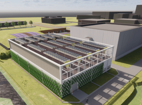 render WKO camupszuid gebouw