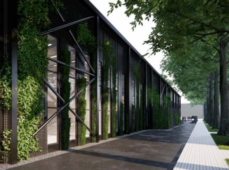 flux buiten zijaanzicht render