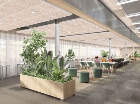 CiTG zitplekken met veel planten