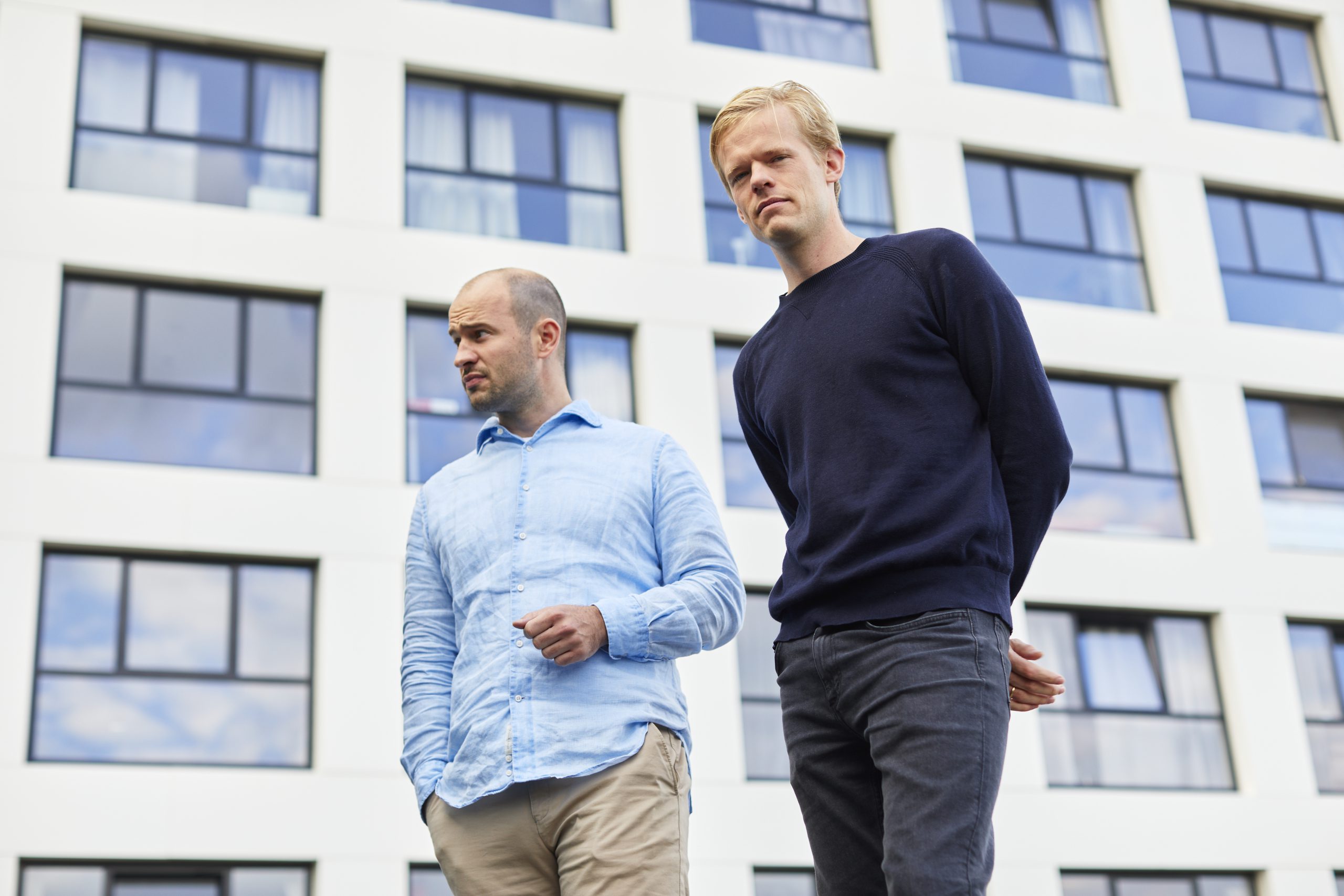 Ferdinand Grapperhaus (links) geeft samen met co-founder Willem Kesteloo leiding aan Physee.